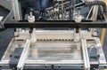 Industrial milling engraving machine closeup Royalty Free Stock Photo