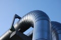 Industrial oil pipeline Royalty Free Stock Photo