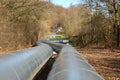 Industrial oil pipeline Royalty Free Stock Photo