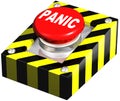 Industrial Panic button Royalty Free Stock Photo