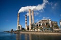 Industrial power plant Royalty Free Stock Photo