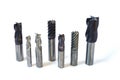 Industrial precision tools for metalworking industry. CNC cutters and drills.