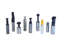 Industrial precision tools for metalworking industry. CNC cutters and drills.