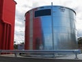 Industrial rain water tank