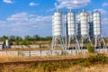 Industrial Reservoir Barrels Royalty Free Stock Photo