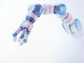 Industrial robot arm Royalty Free Stock Photo