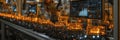 Industrial robot processing intricate golden machinery