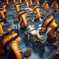 Automated Industrial Robots Streamlining Production Processes