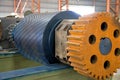 Industrial Roller at a Foundry Royalty Free Stock Photo