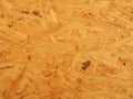 Industrial rough wood fiber board close-up Royalty Free Stock Photo