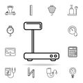 industrial scales icon. Measuring Instruments icons universal set for web and mobile