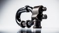 Industrial Shackle Clamp Stock Hd - Close-up Vertical High Contrast
