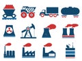 Industrial simply icons