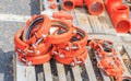 Industrial Size Adjustable Piping Clamps