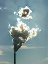 Industrial Smokestack Royalty Free Stock Photo