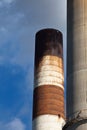 Industrial smokestack