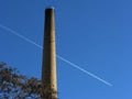 Industrial smokestack