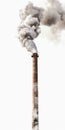 Industrial Smokestack Emissions Royalty Free Stock Photo