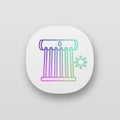 Industrial solar water heater app icon