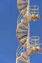 Industrial Spiral Stairs