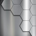 Industrial steel background