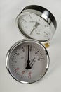Industrial Thermometer And Barometer