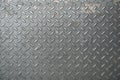 Industrial tough hard stainless diamond steel plate surface back Royalty Free Stock Photo