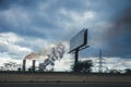 Industrial Toxic Factory Smoke polluting air | Environment Pollution