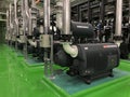 Industrial Vacuum Pump at compressor plant