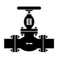 Industrial valve symbol