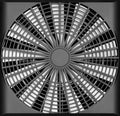 Industrial ventilation fan Royalty Free Stock Photo