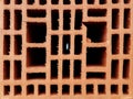 Vertical brick close-up