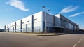 industrial warehouse factory building Royalty Free Stock Photo