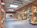 industrial warehouse interior