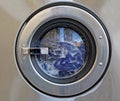 Industrial washing machine Royalty Free Stock Photo