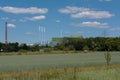 Industrial waste incinerator in an industrial park Frankfurt-Hoechst