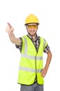 Industrial worker isolated Royalty Free Stock Photo