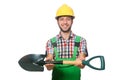 Industrial worker isolated Royalty Free Stock Photo