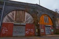 Industrial workshops under the railway arches