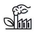 Industry Building - Environment Compliance - Icon