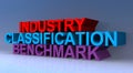 Industry classification benchmark Royalty Free Stock Photo