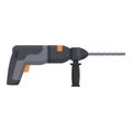 Industry electric hammer icon cartoon vector. Work house