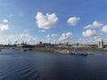 The Industry and Factories on the northern bank of the Dutch North Sea Canal