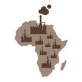 Industry and factory in Africa