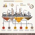 Industry infographics template