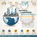 Industry infographics template