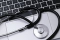 IT industry and medical support concept Royalty Free Stock Photo