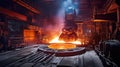 industry metallurgical steel mill