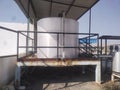 Industry plant woter tank