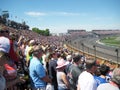 Indy 500 Race Fans Royalty Free Stock Photo